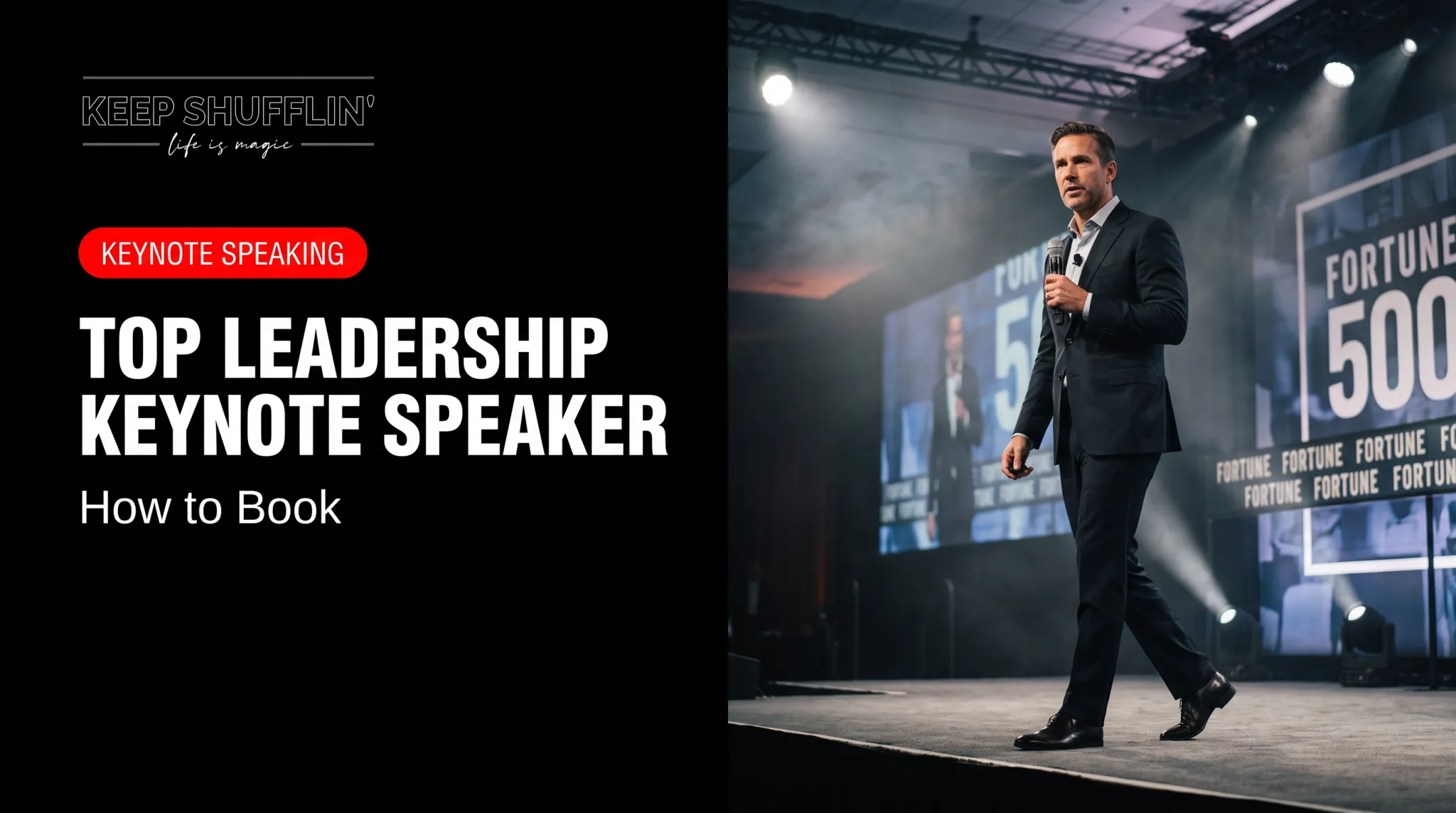 Top Leadership Keynote Speaker: How to Book