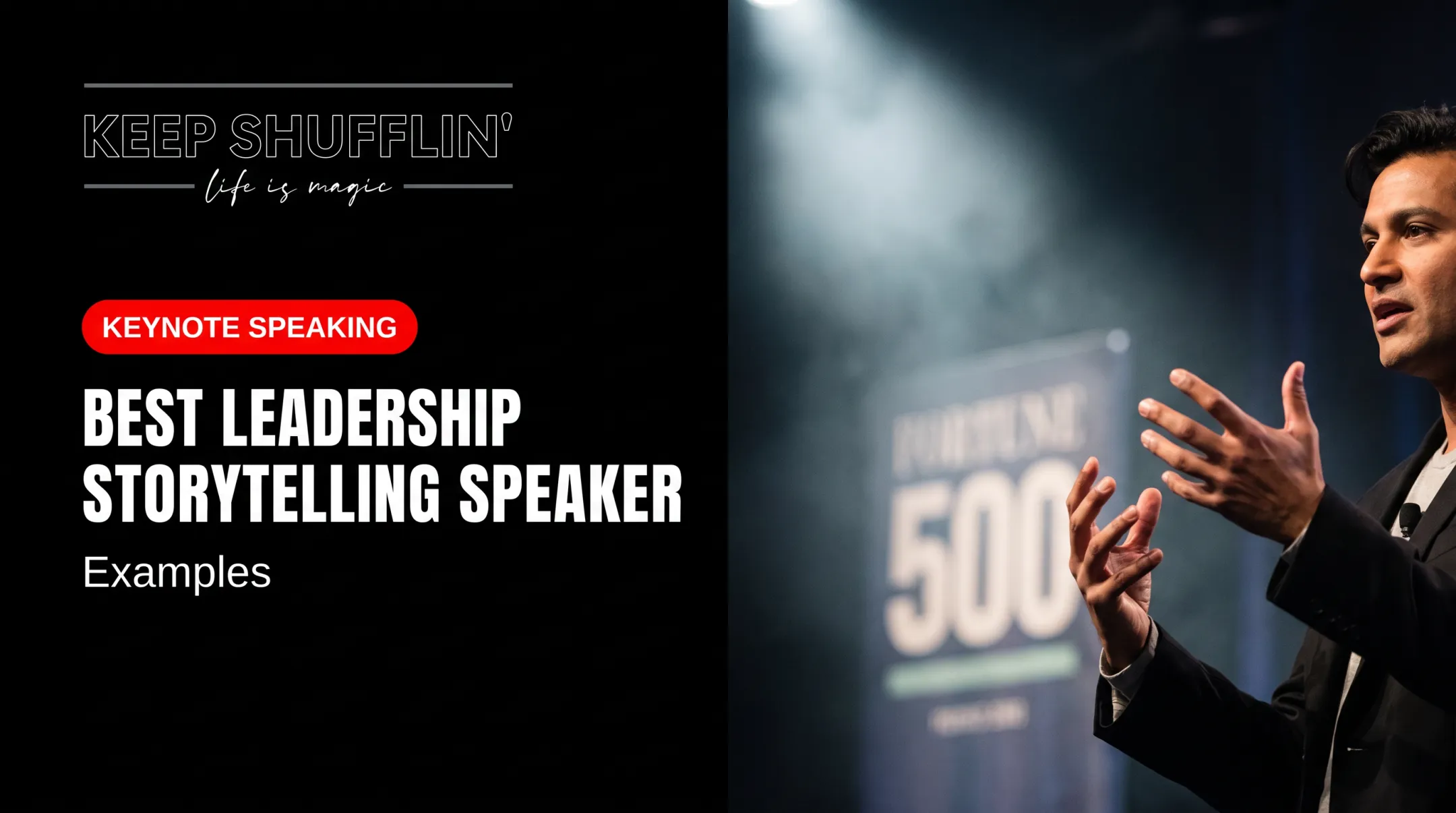 Best Leadership Storytelling Speaker: Examples