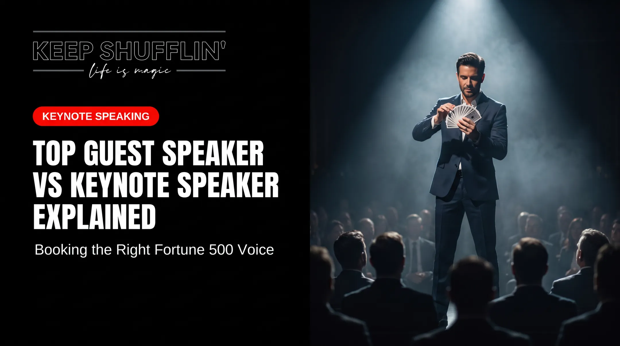 Top Guest Speaker vs Keynote Speaker Explained