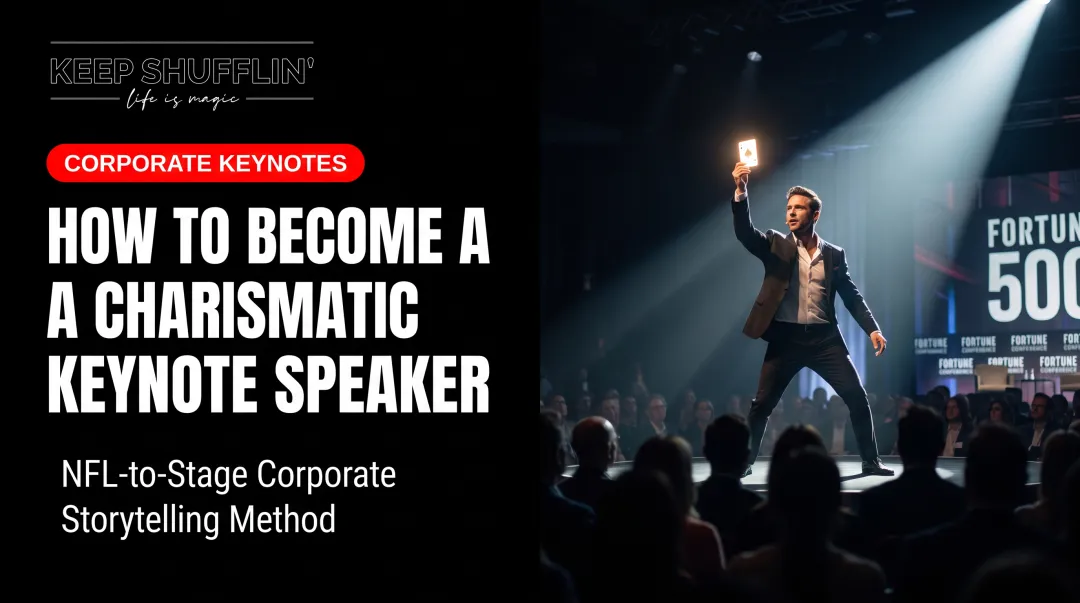 How to Become a Charismatic Keynote Speaker
