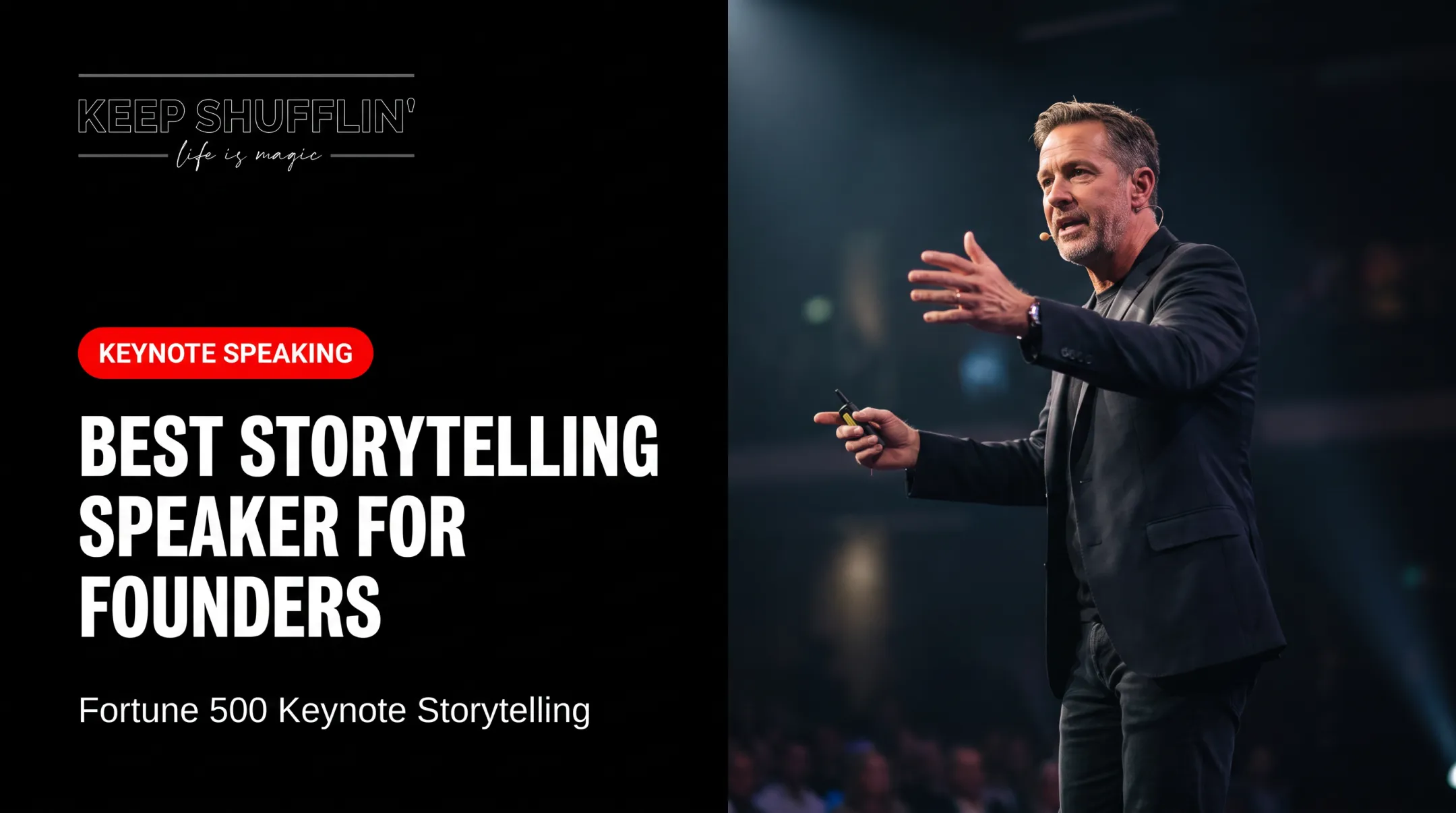 Best Storytelling Speaker for Founders