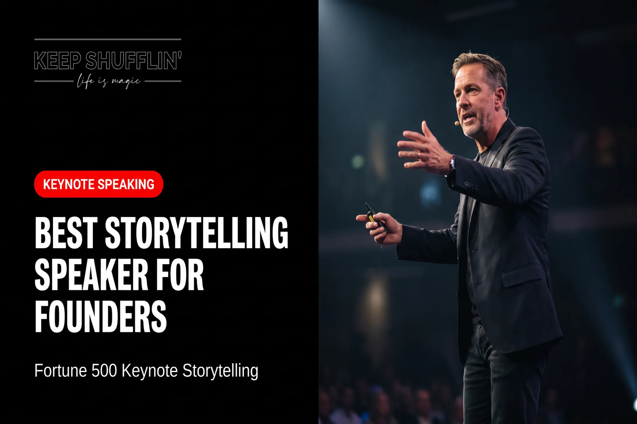 Best Storytelling Speaker for Founders