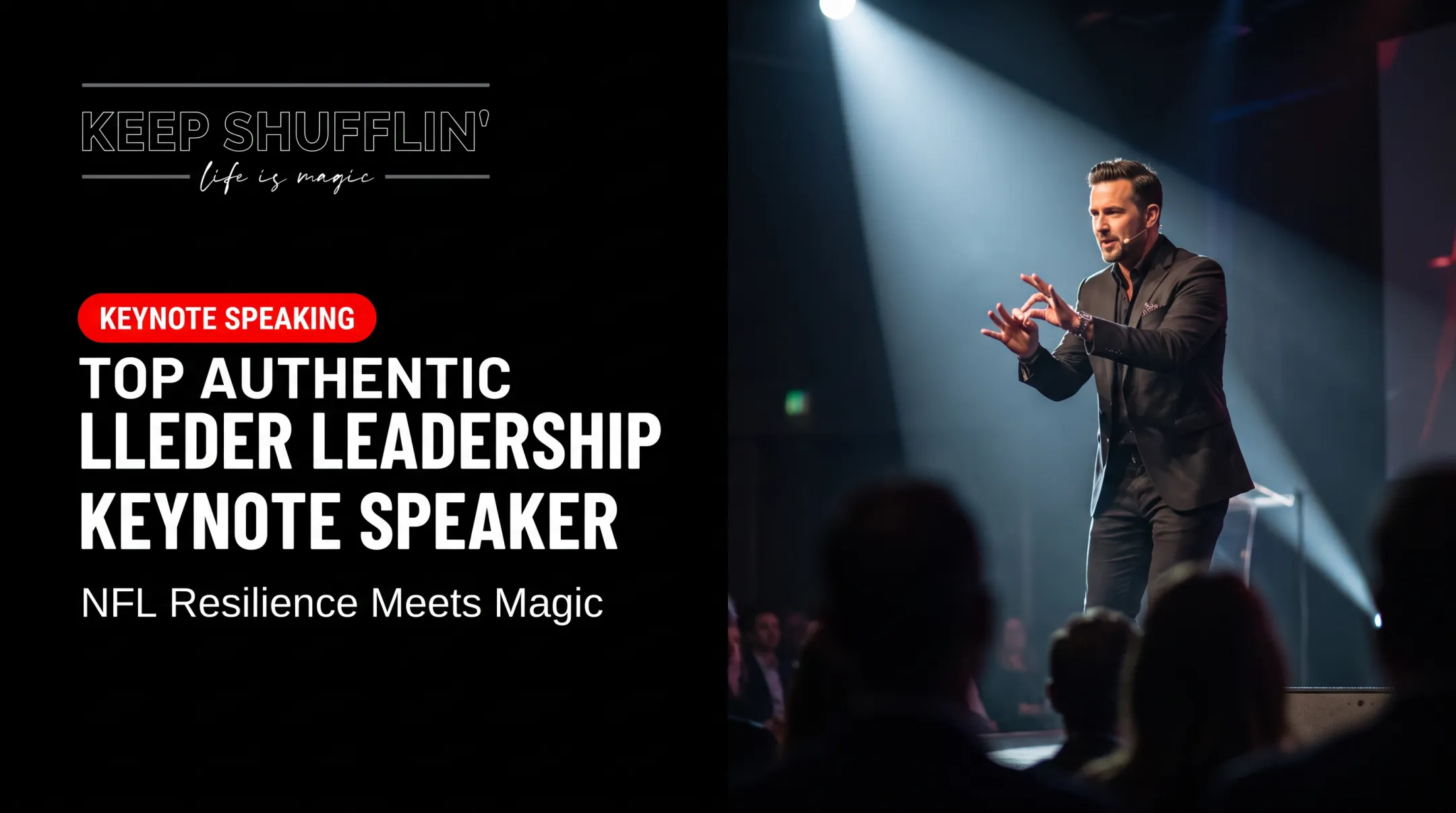 Top Authentic Leadership Keynote Speaker