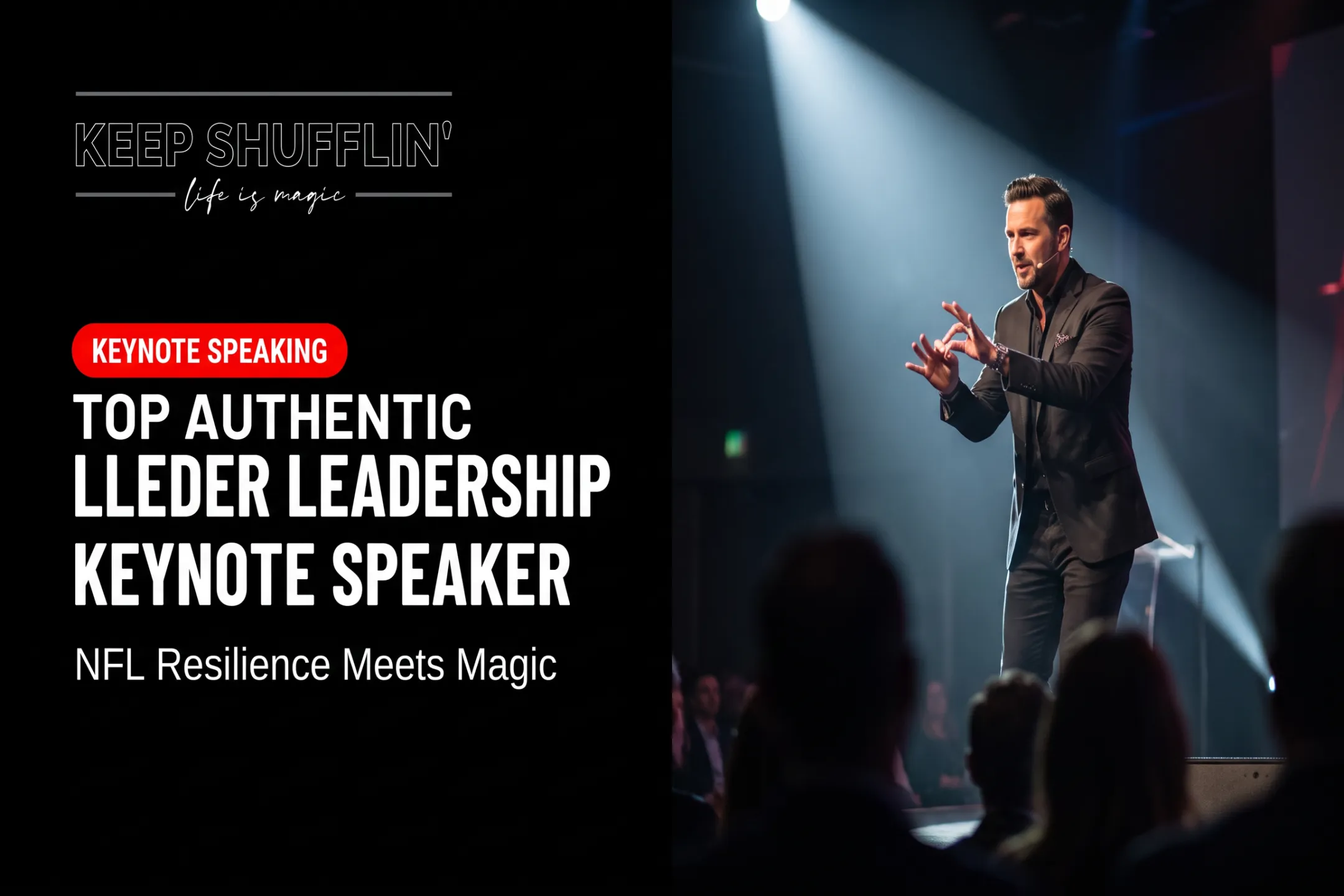 Top Authentic Leadership Keynote Speaker