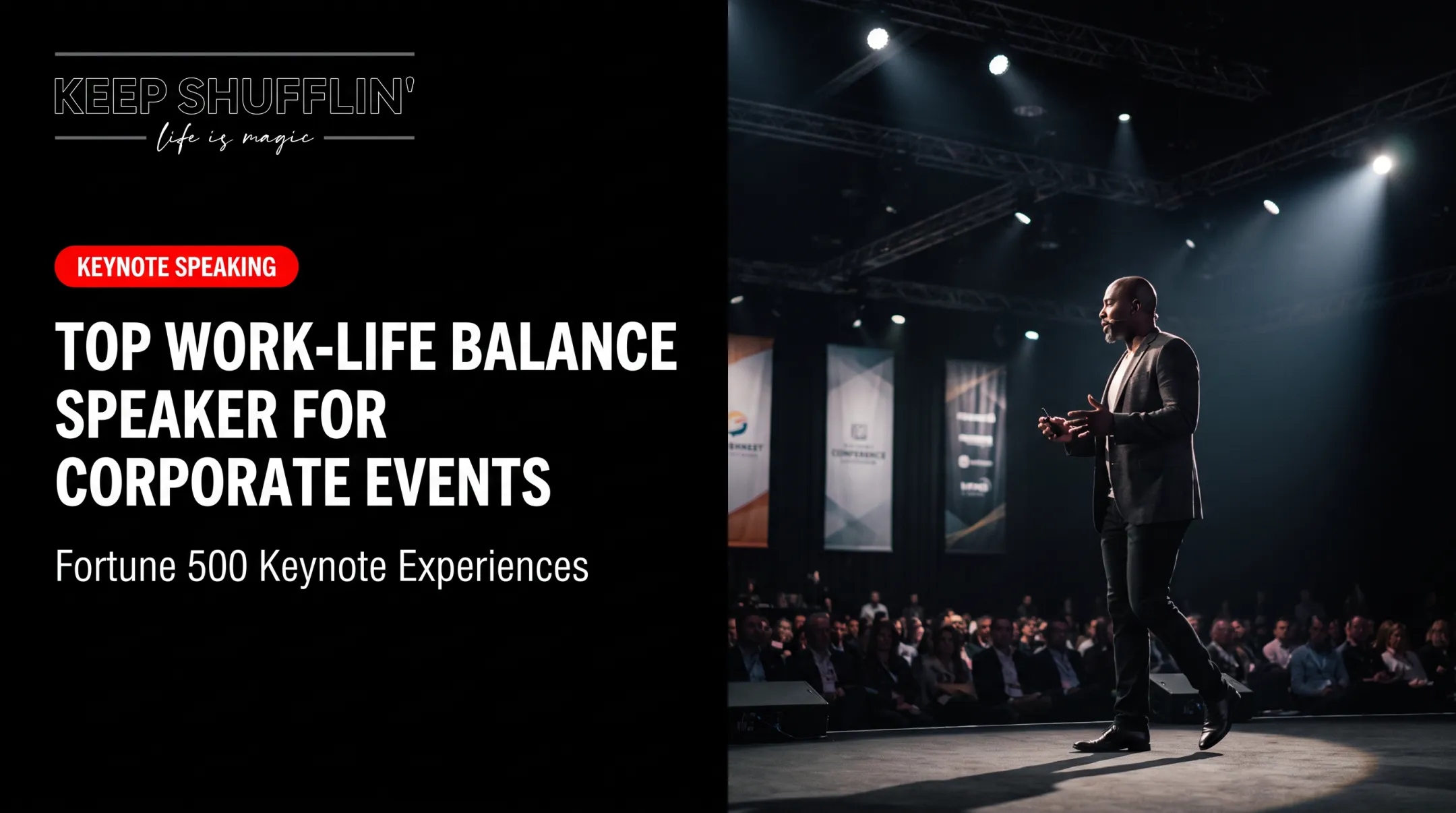 Top Work-Life Balance Speaker for Corporate Events