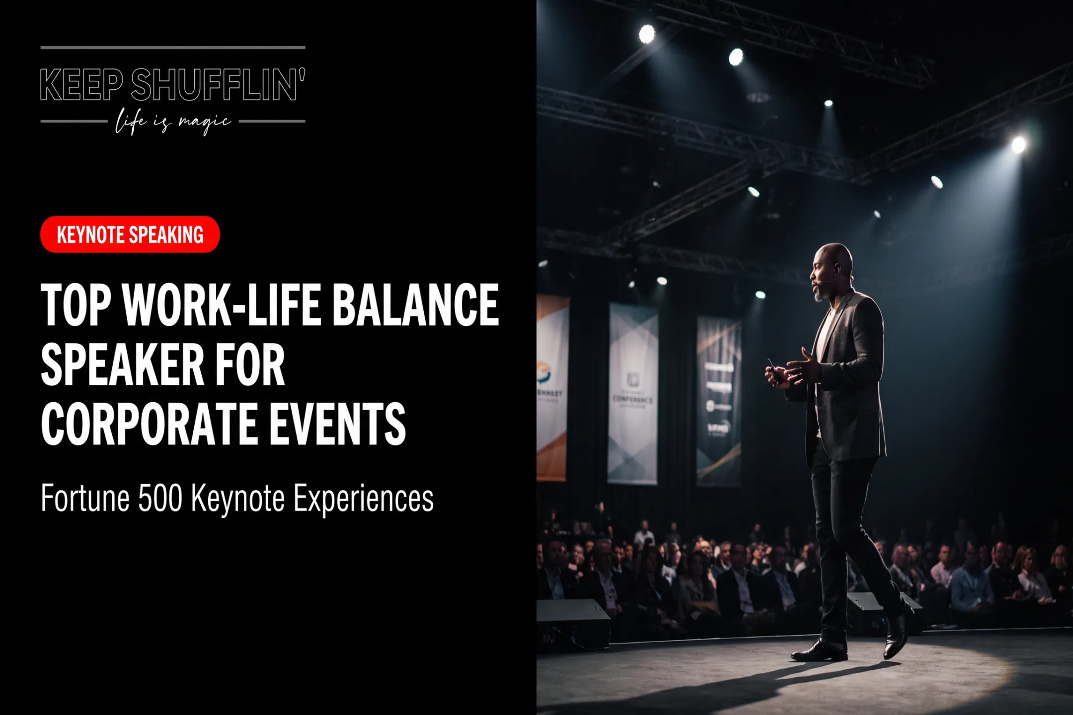 Top Work-Life Balance Speaker for Corporate Events