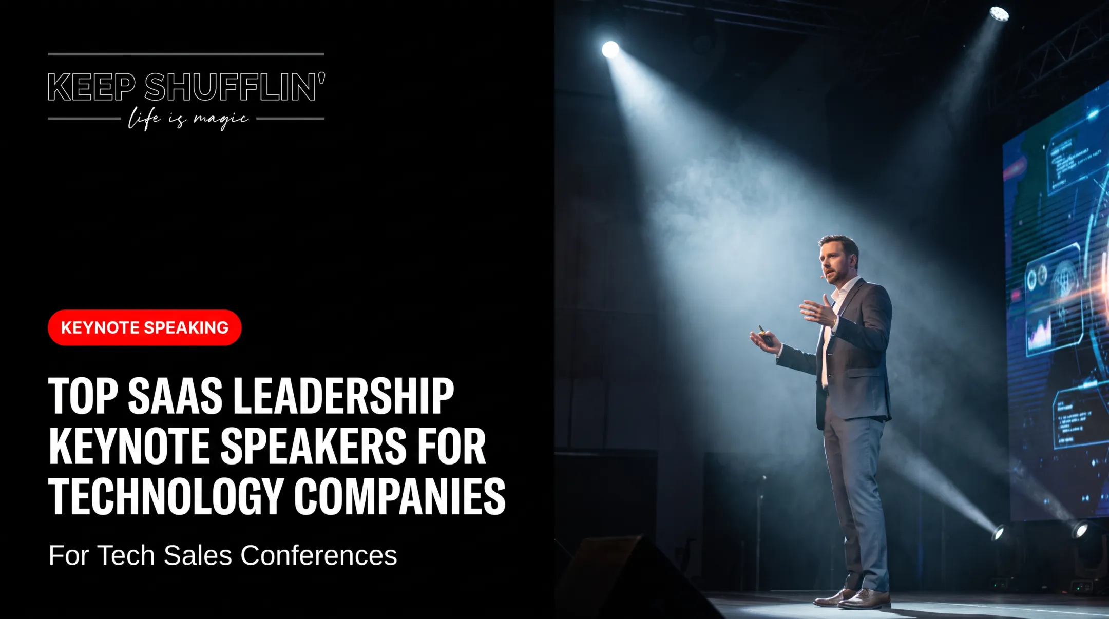 Top SaaS Leadership Keynote Speakers for Technology Companies