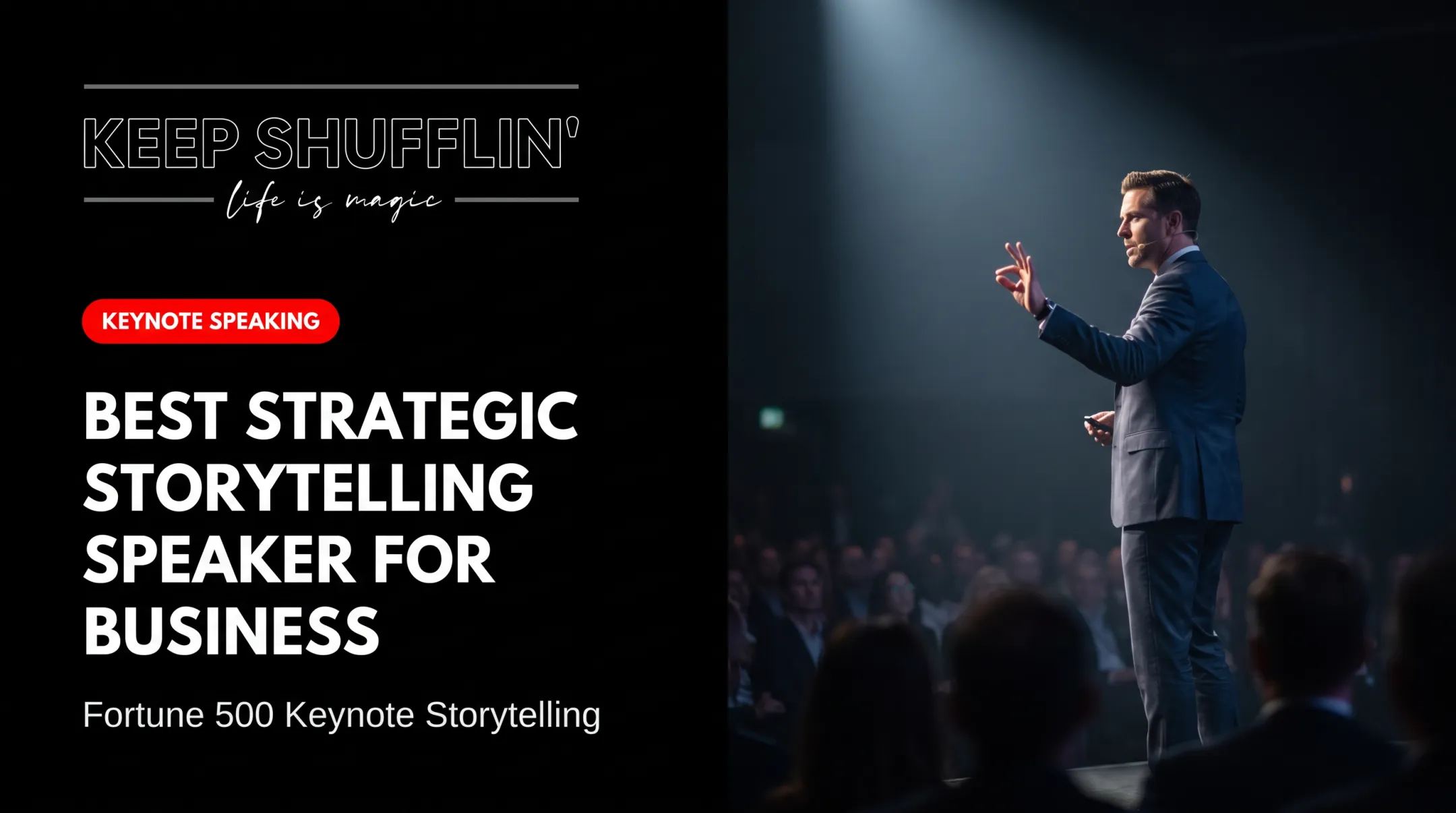 Best Strategic Storytelling Speaker for Business