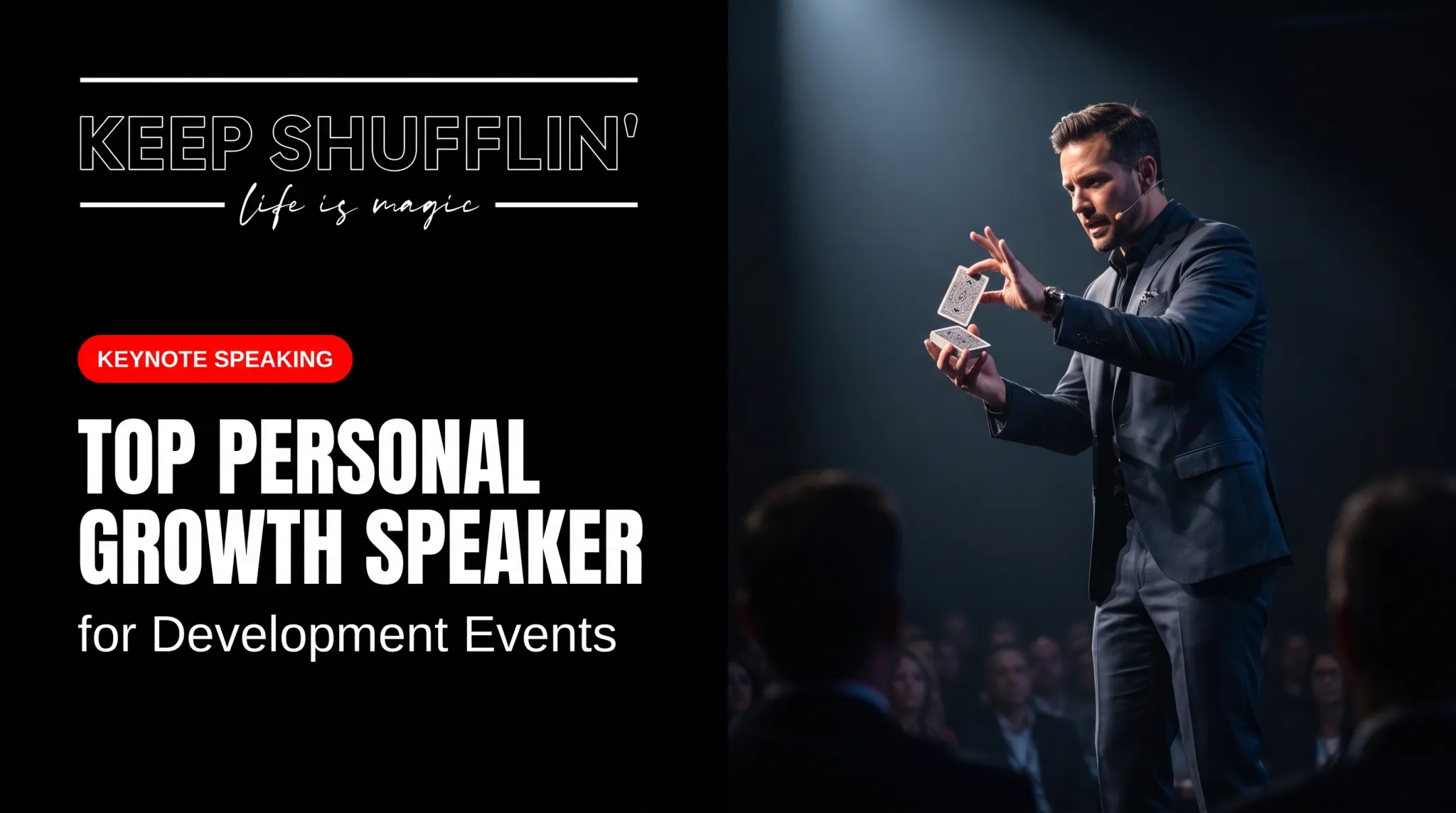 Top Personal Growth Speaker for Development Events