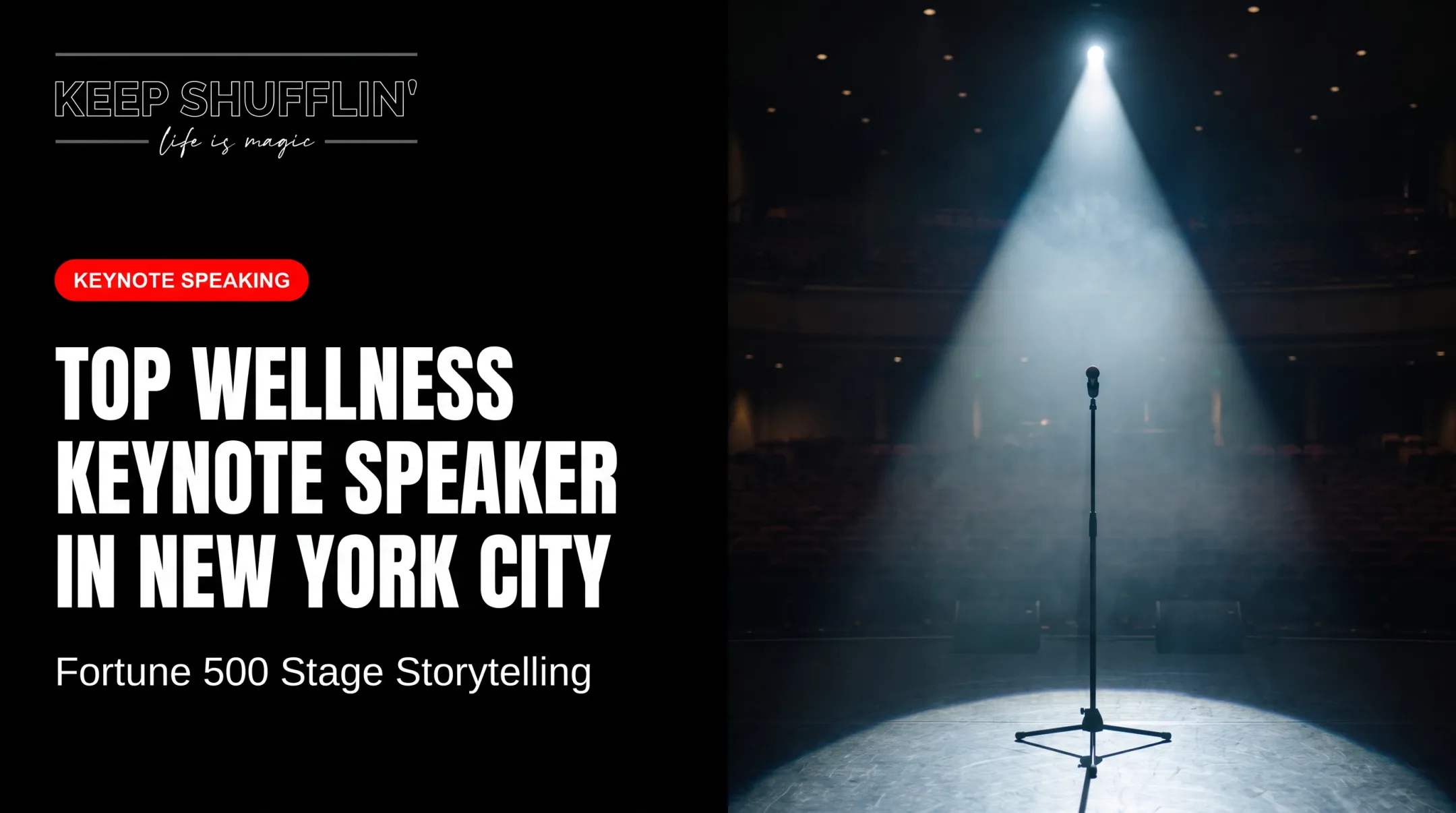 Top Wellness Keynote Speaker in New York City