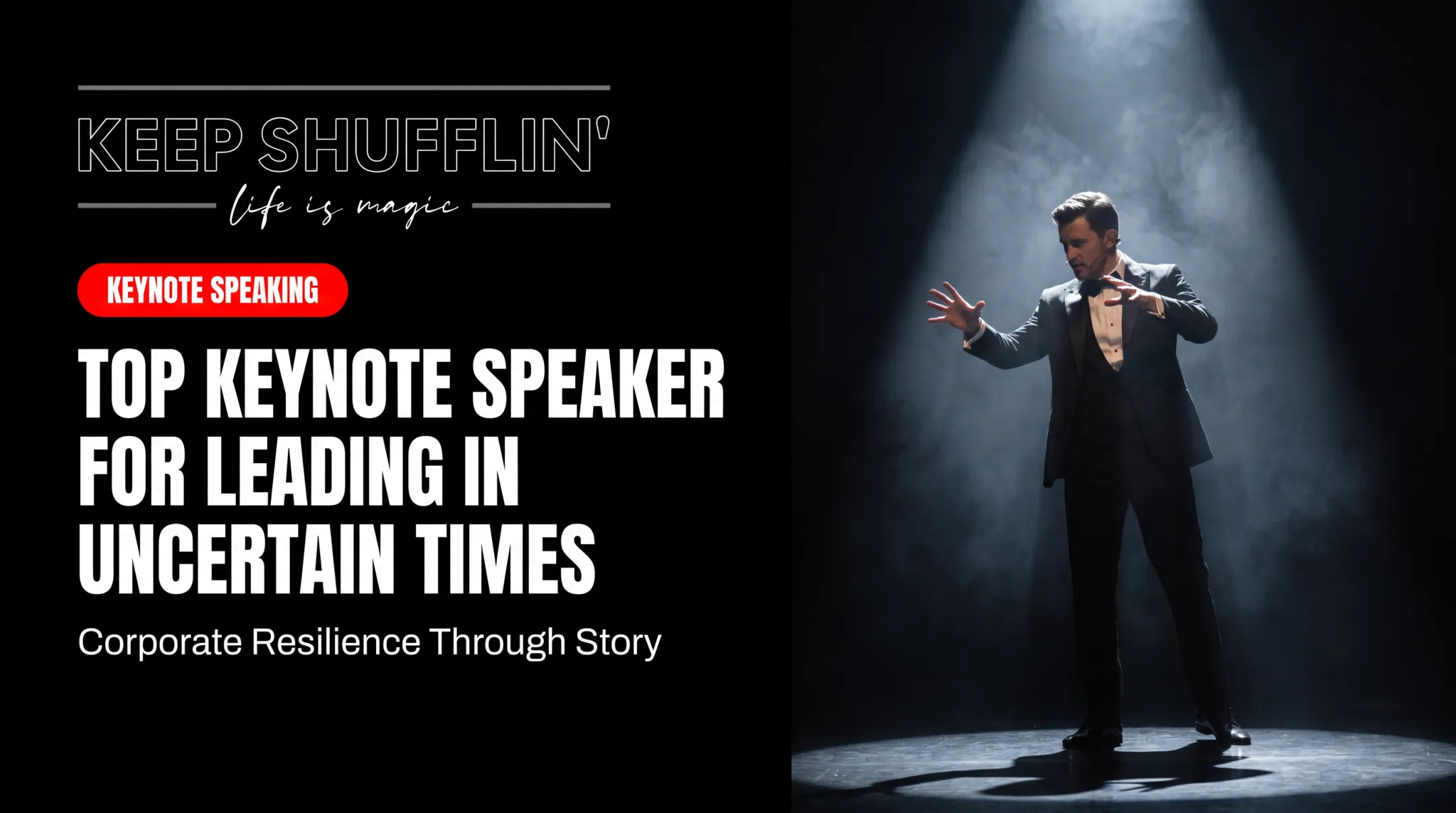 Top Keynote Speaker for Leading in Uncertain Times