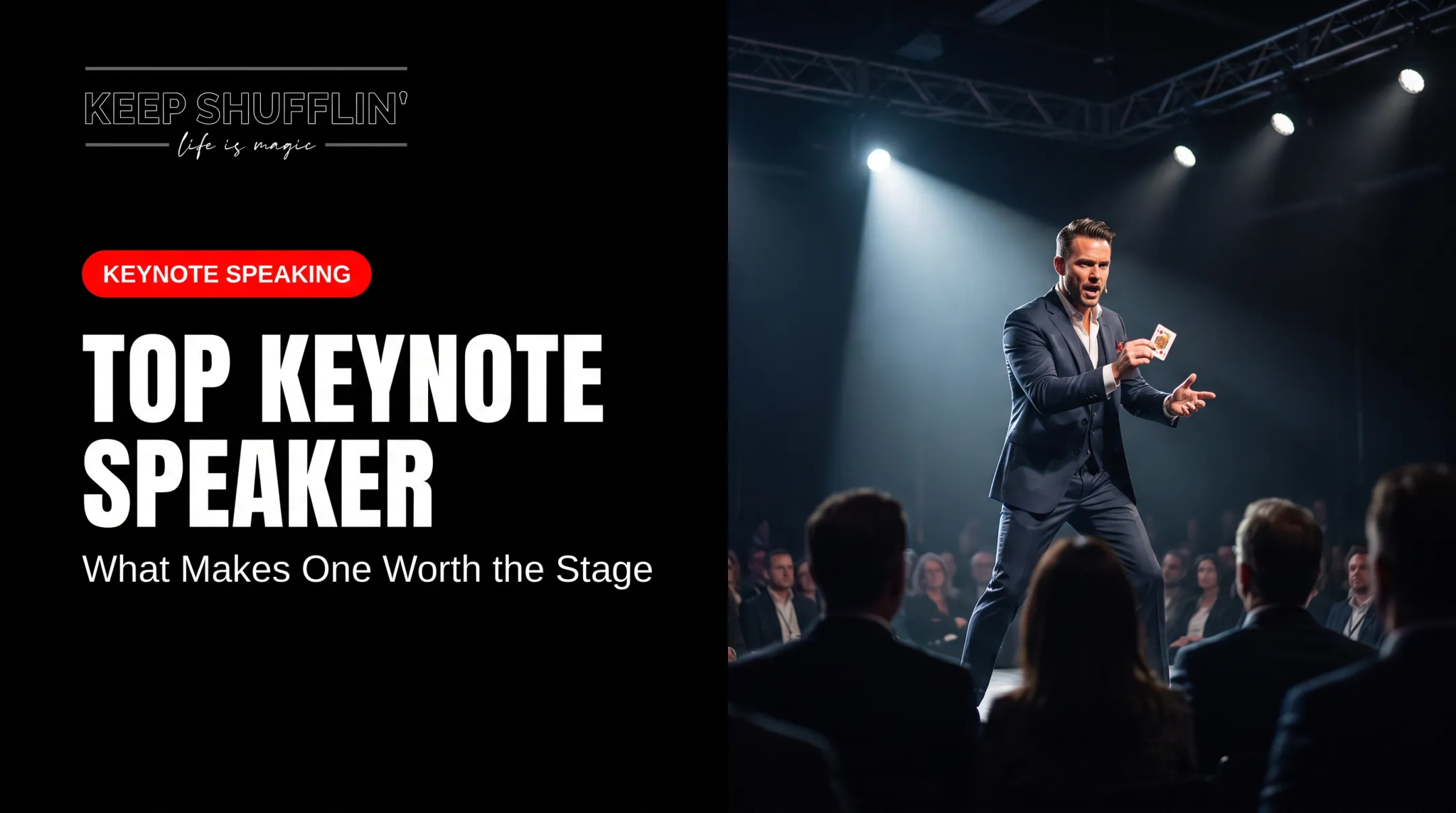 Top Keynote Speaker: What Makes One Worth the Stage