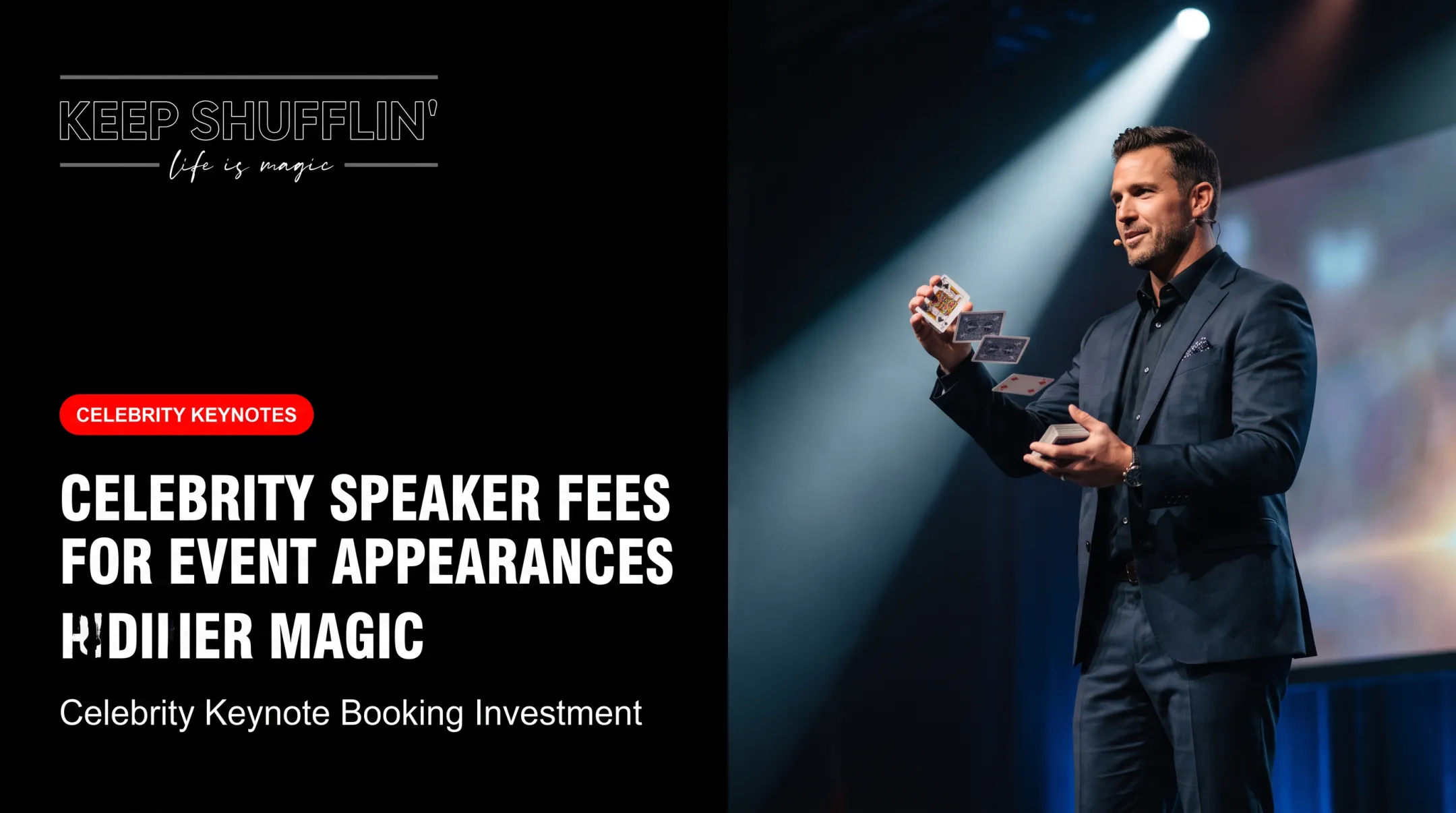Celebrity Speaker Fees for Event Appearances