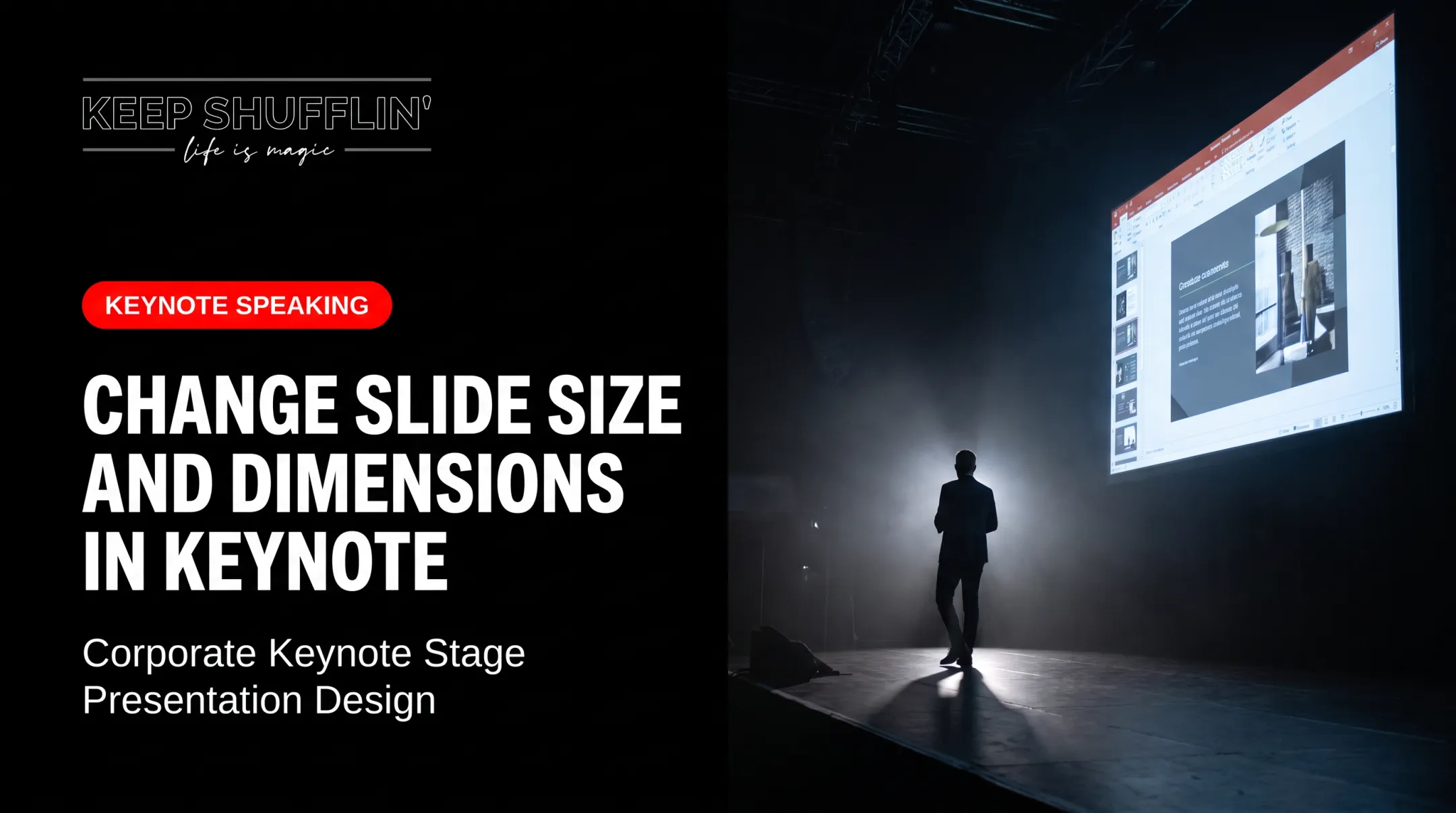 Change Slide Size and Dimensions in Keynote