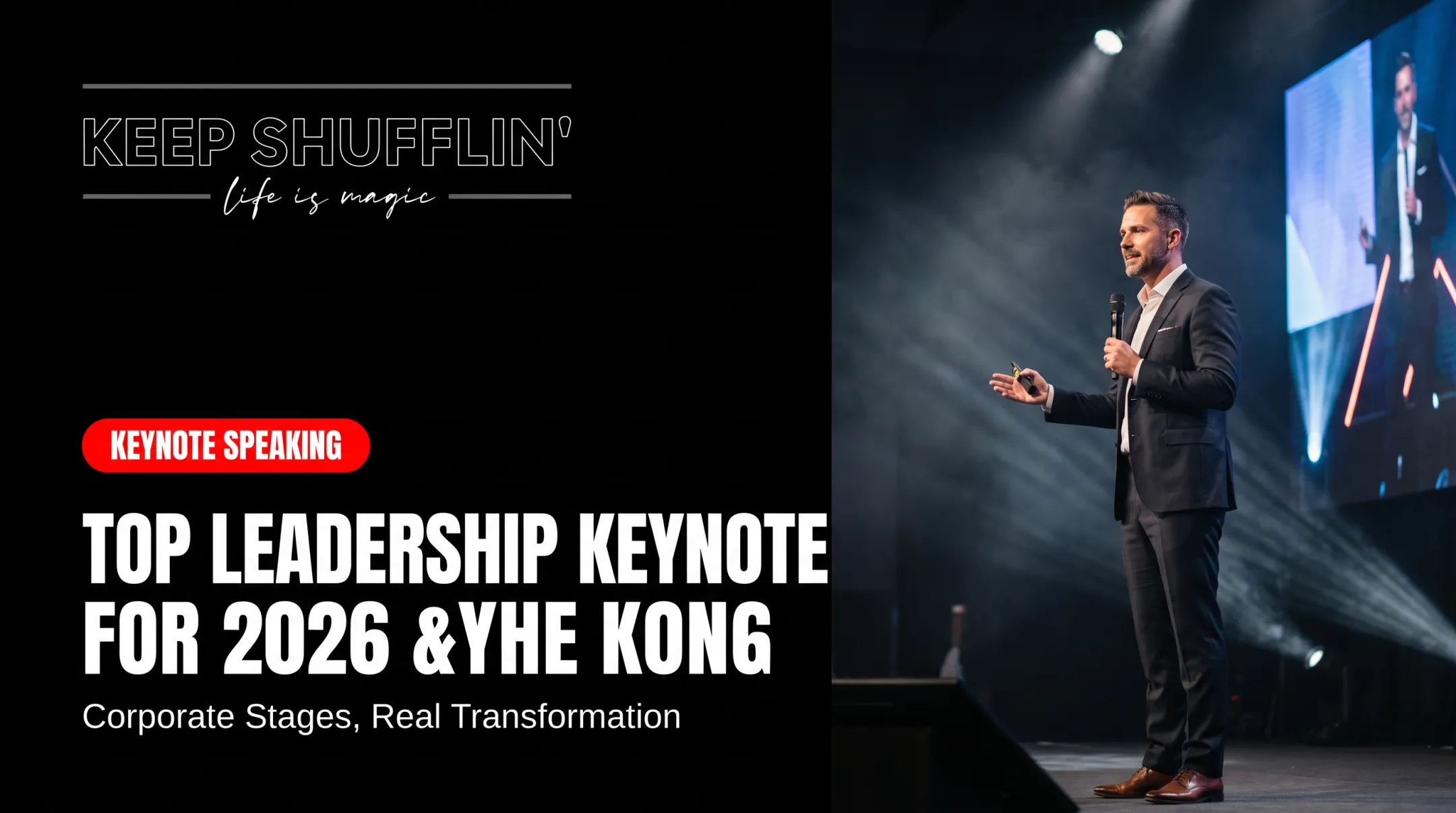 Top Leadership Keynote Speaker for 2026