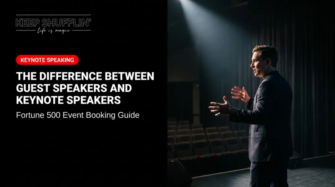 The Difference Between Guest Speakers and Keynote Speakers