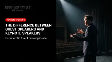 The Difference Between Guest Speakers and Keynote Speakers