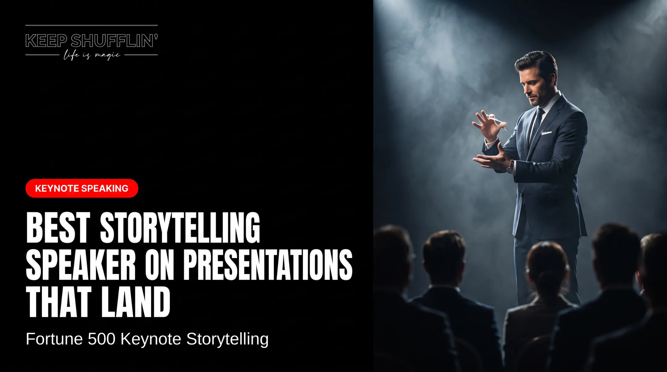 Best Storytelling Speaker on Presentations That Land