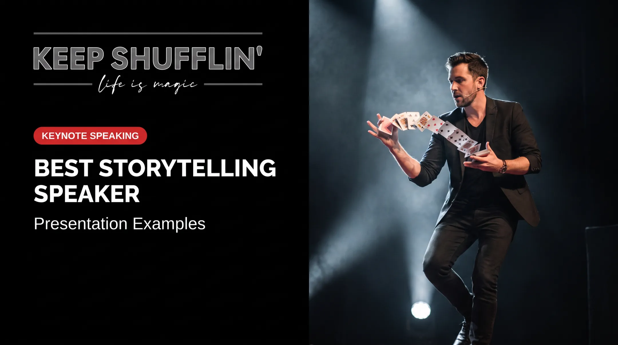 Best Storytelling Speaker: Presentation Examples