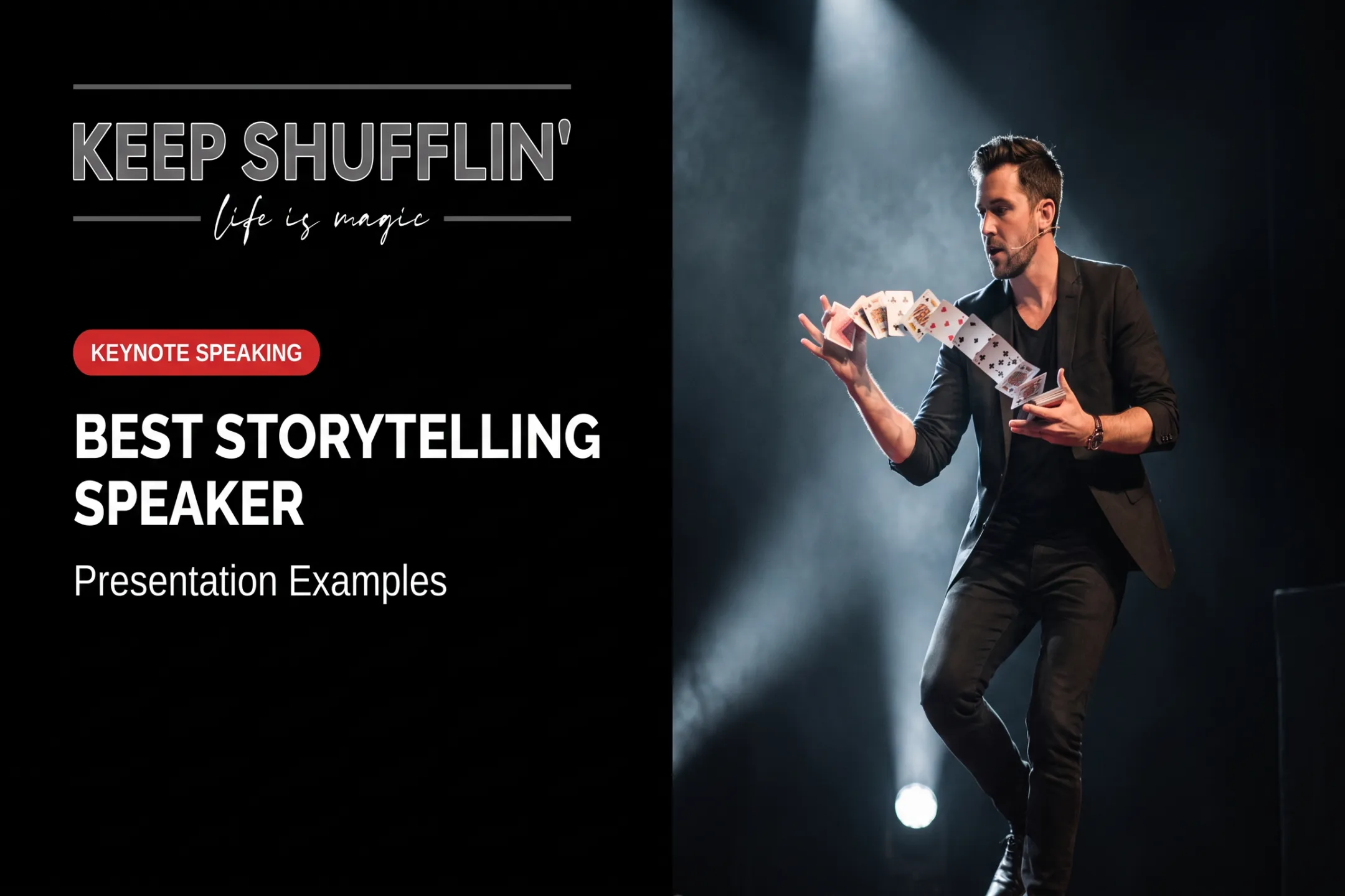 Best Storytelling Speaker: Presentation Examples