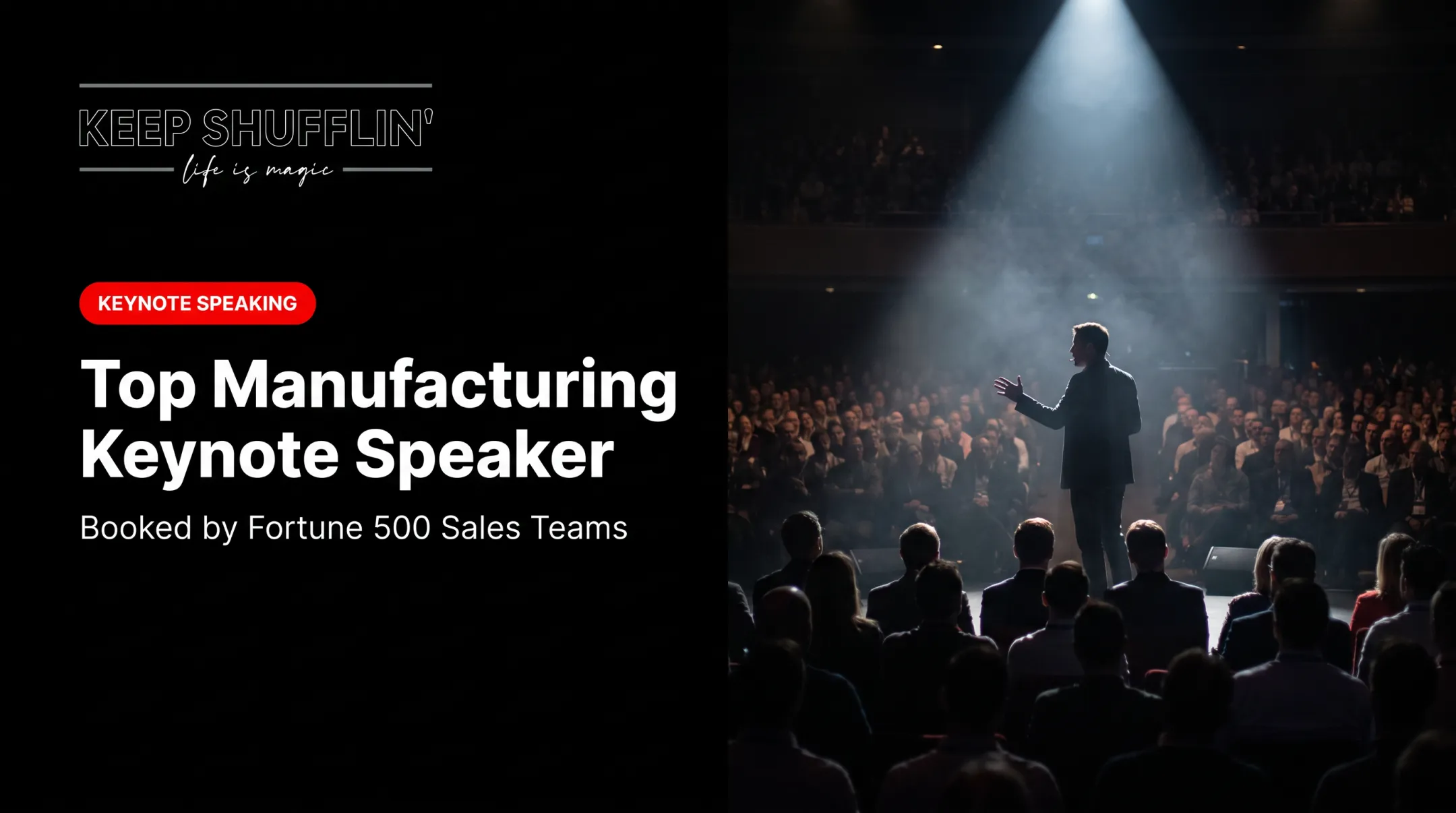 Top Manufacturing Keynote Speaker