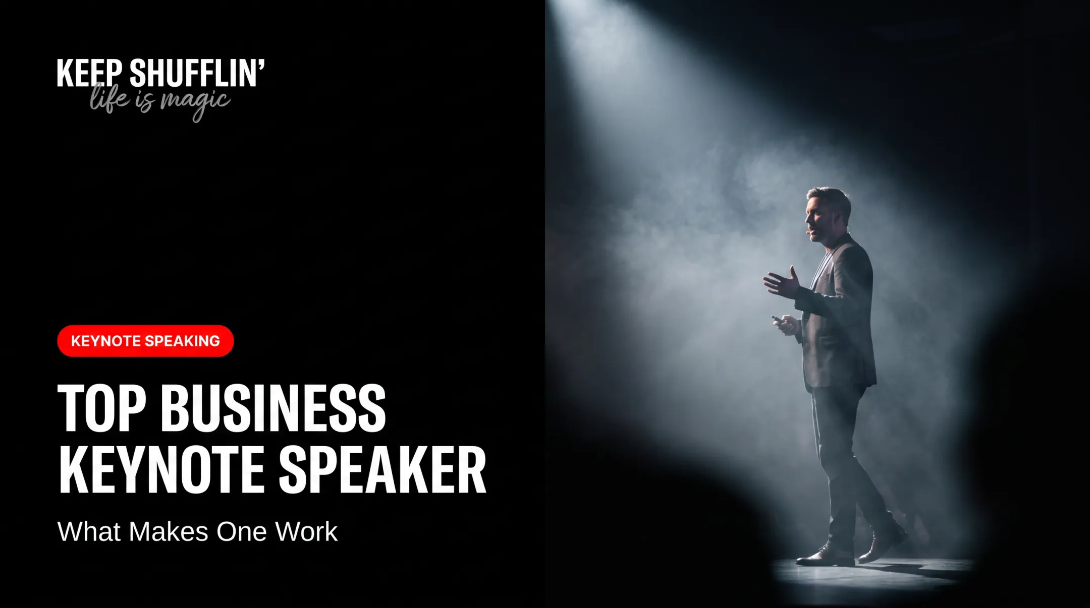 Top Business Keynote Speaker: What Makes One Work
