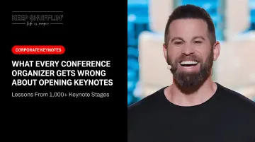 What Every Conference Organizer Gets Wrong About Opening Keynotes