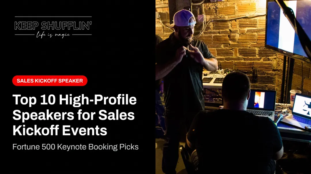 Top 10 High-Profile Speakers for Sales Kickoff Events