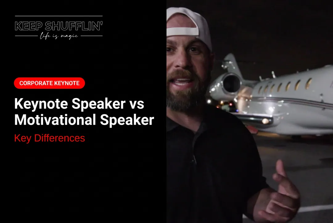 Keynote Speaker vs Motivational Speaker: Key Differences