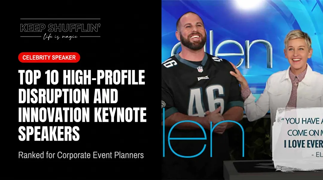 Top 10 High-Profile Disruption and Innovation Keynote Speakers