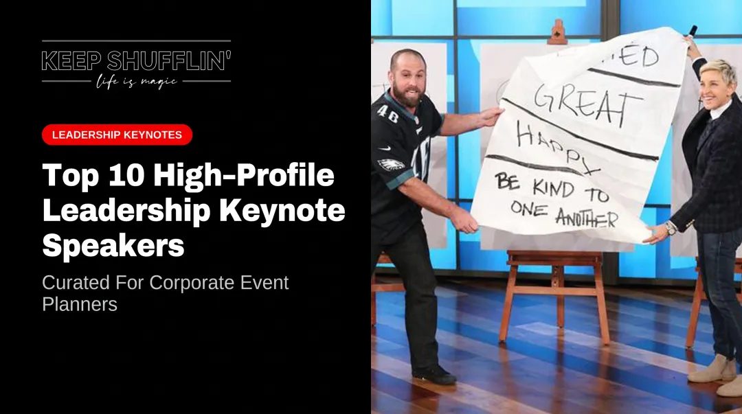 Top 10 High-Profile Leadership Keynote Speakers