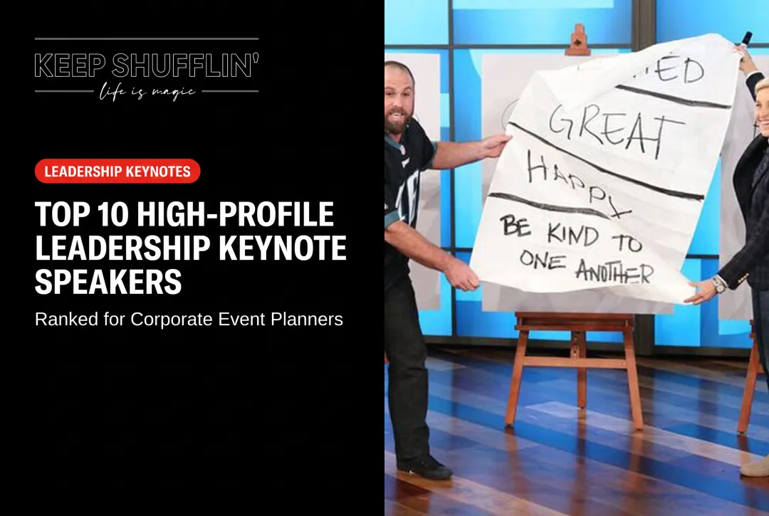 Top 10 High-Profile Leadership Keynote Speakers