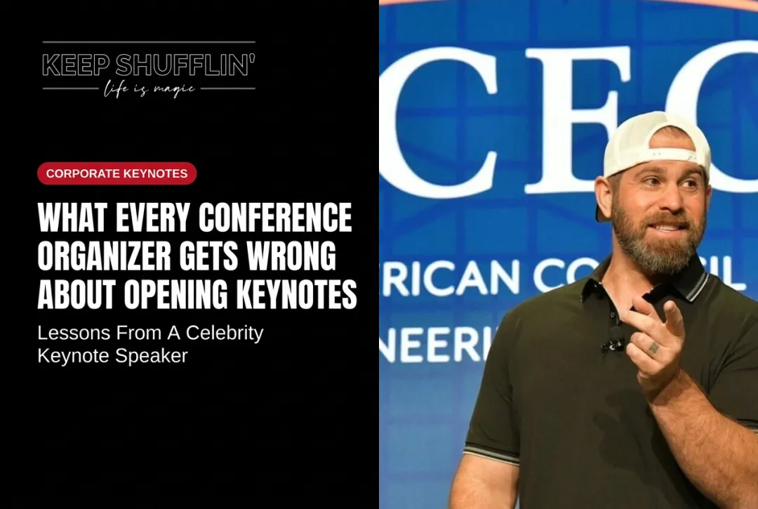 What Every Conference Organizer Gets Wrong About Opening Keynotes