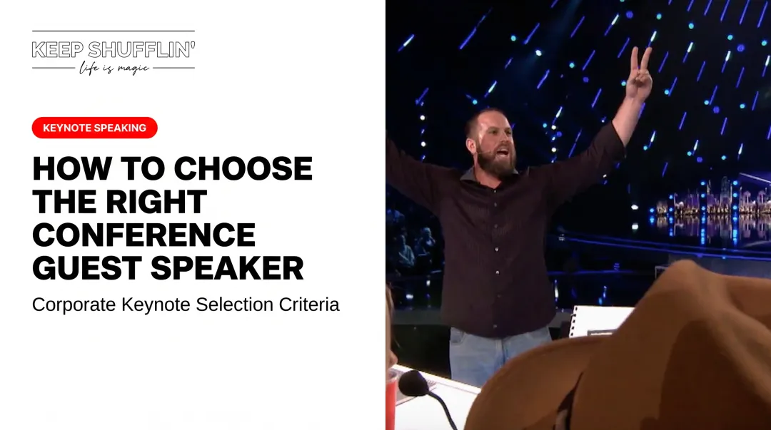 How to Choose the Right Conference Guest Speaker