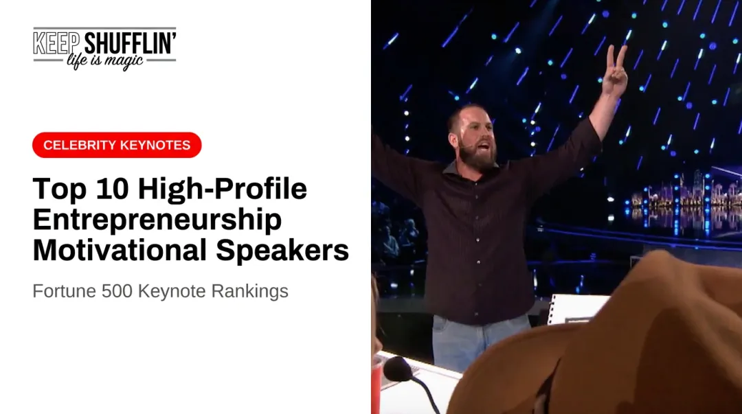 Top 10 High-Profile Entrepreneurship Motivational Speakers