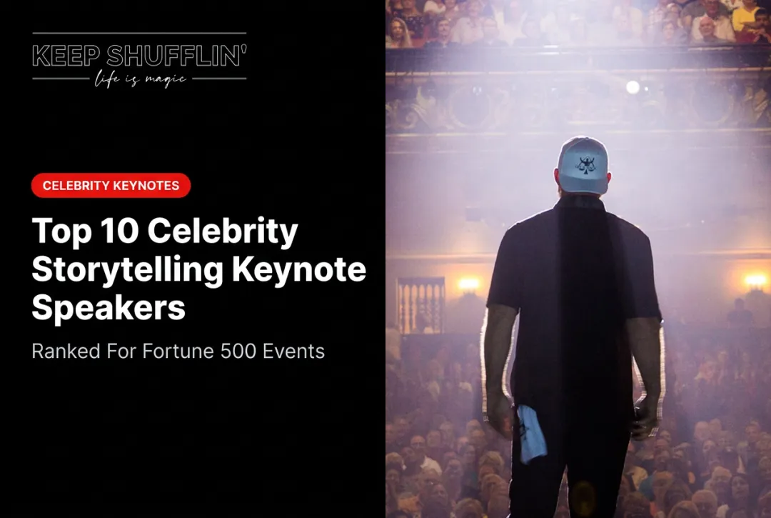 Top 10 Celebrity Storytelling Keynote Speakers