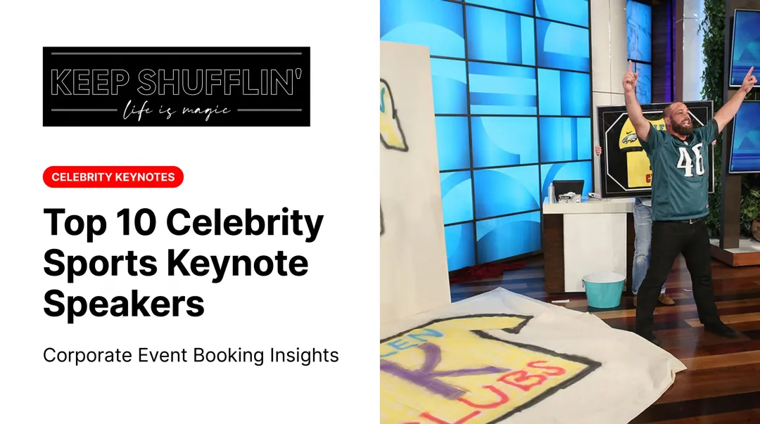 Top 10 Celebrity Sports Keynote Speakers