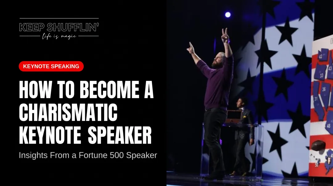 How to Become a Charismatic Keynote Speaker