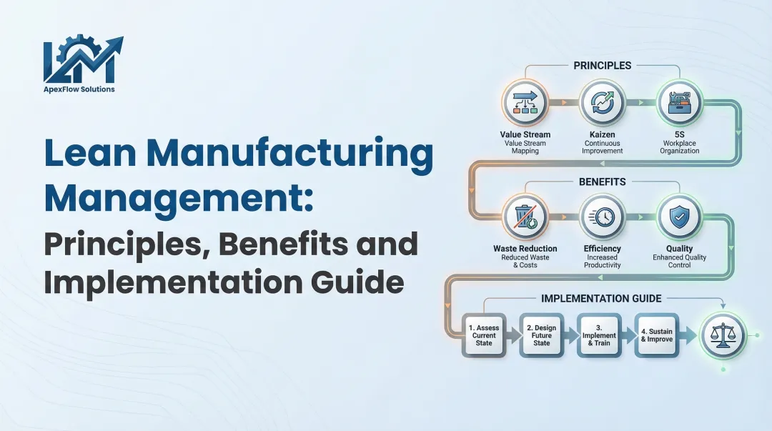 Lean Manufacturing Management: Principles, Benefits and Implementation Guide