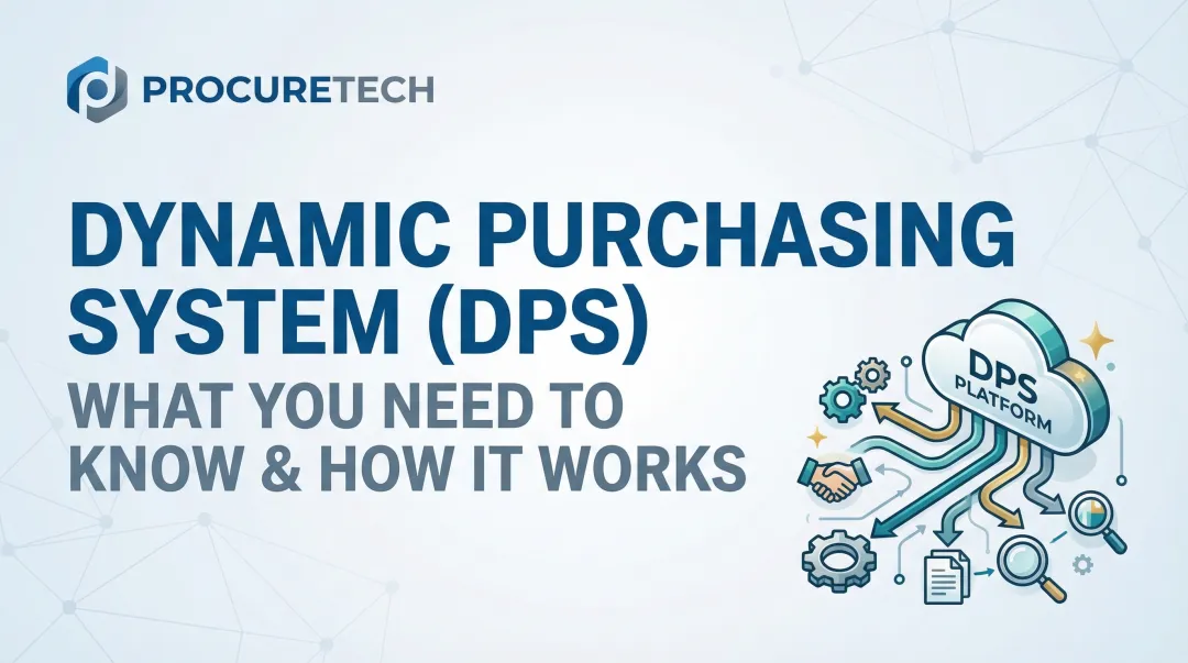 Dynamic Purchasing System (DPS) - What You Need to Know & How It Works