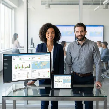 Operations team using omnichannel fulfillment platform to manage orders across multiple channels