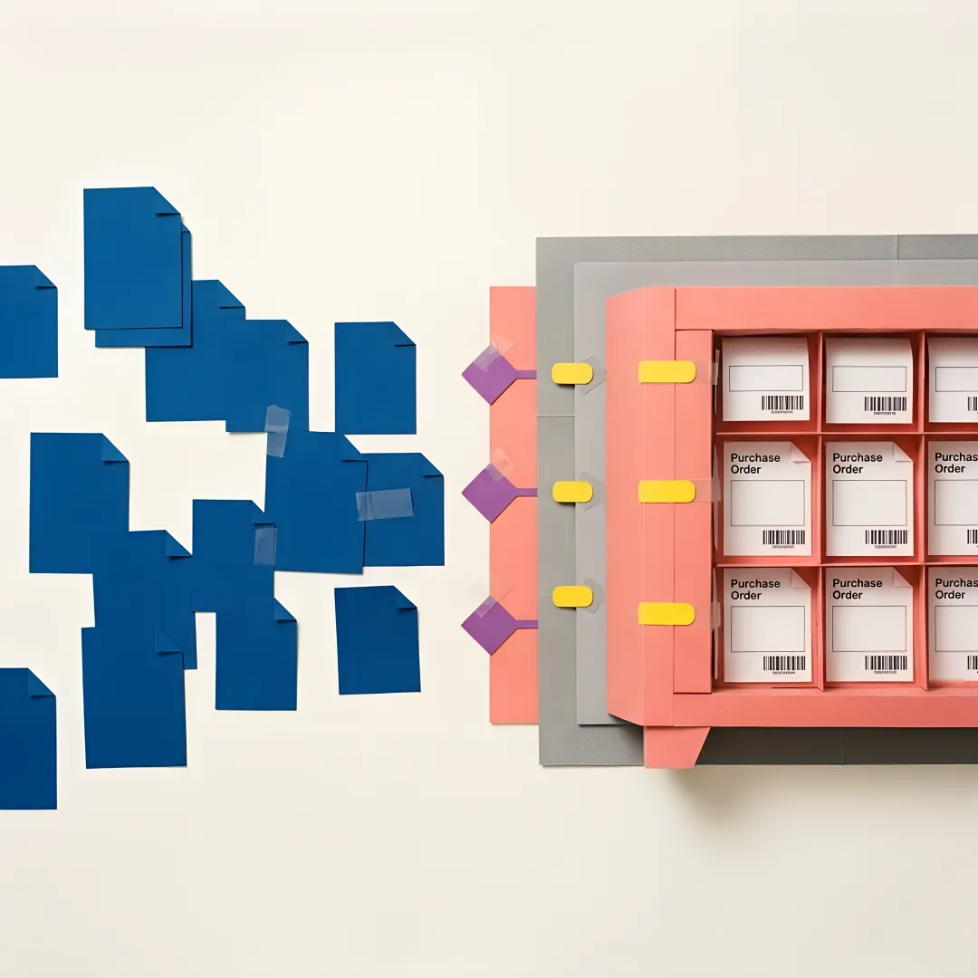 Procurement team using custom purchase order software to manage approvals and supplier data