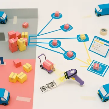 Software development team building a custom eCommerce delivery management platform