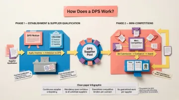 Two-phase DPS process flow from supplier qualification to contract award
