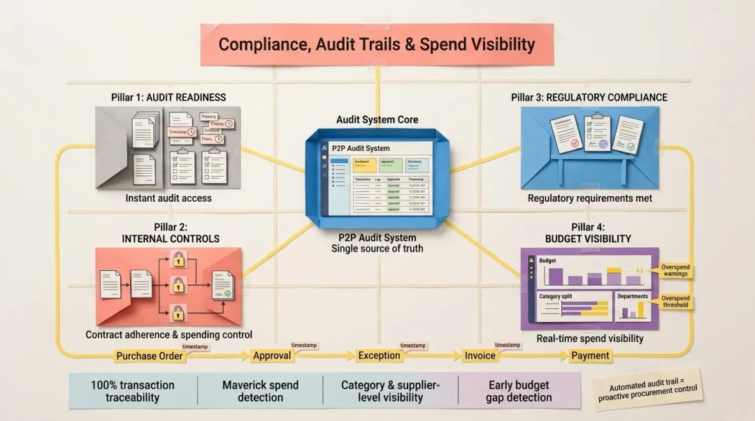 Three key benefits of P2P automation cost reduction speed compliance and visibility