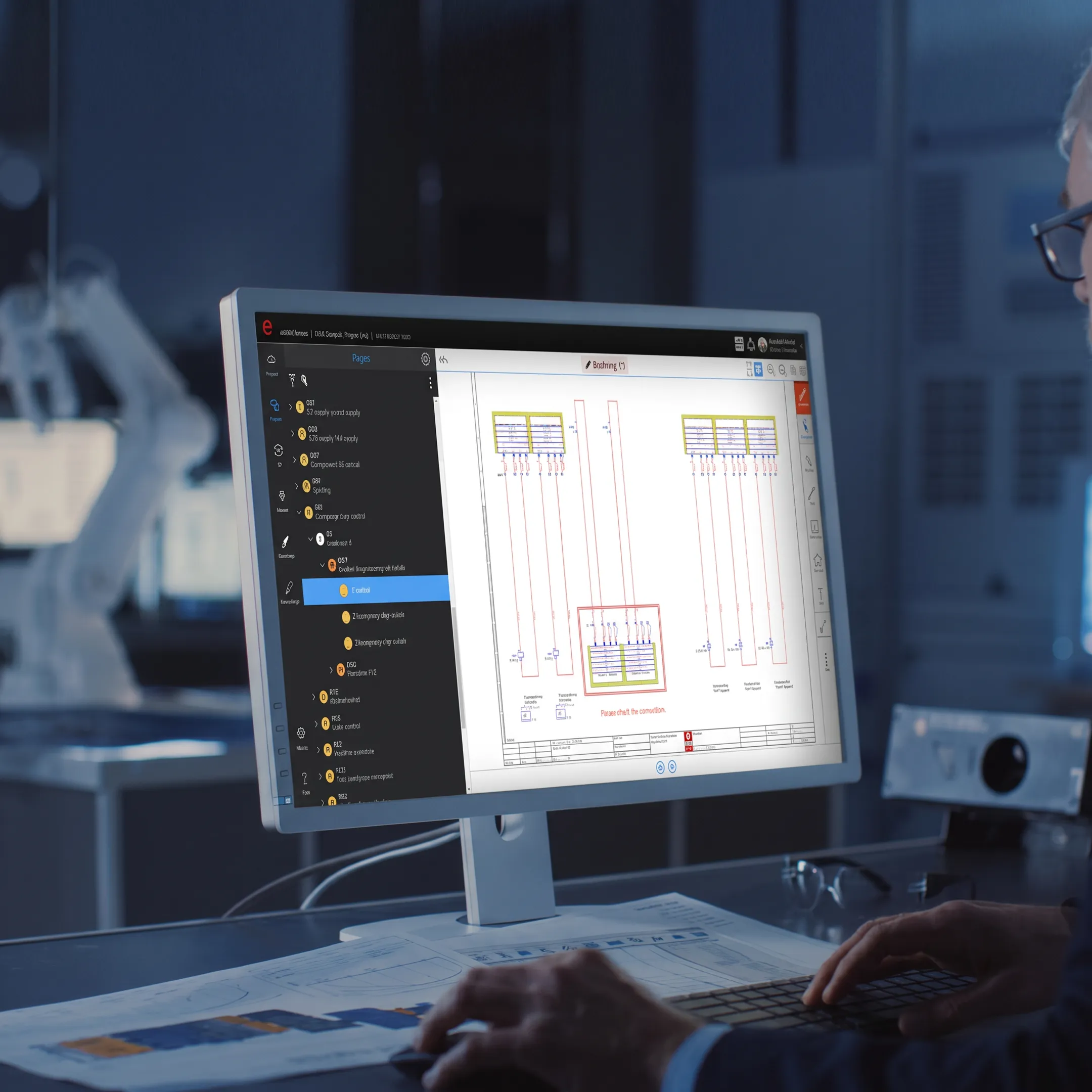 Industrial HMI Development for Automation Systems