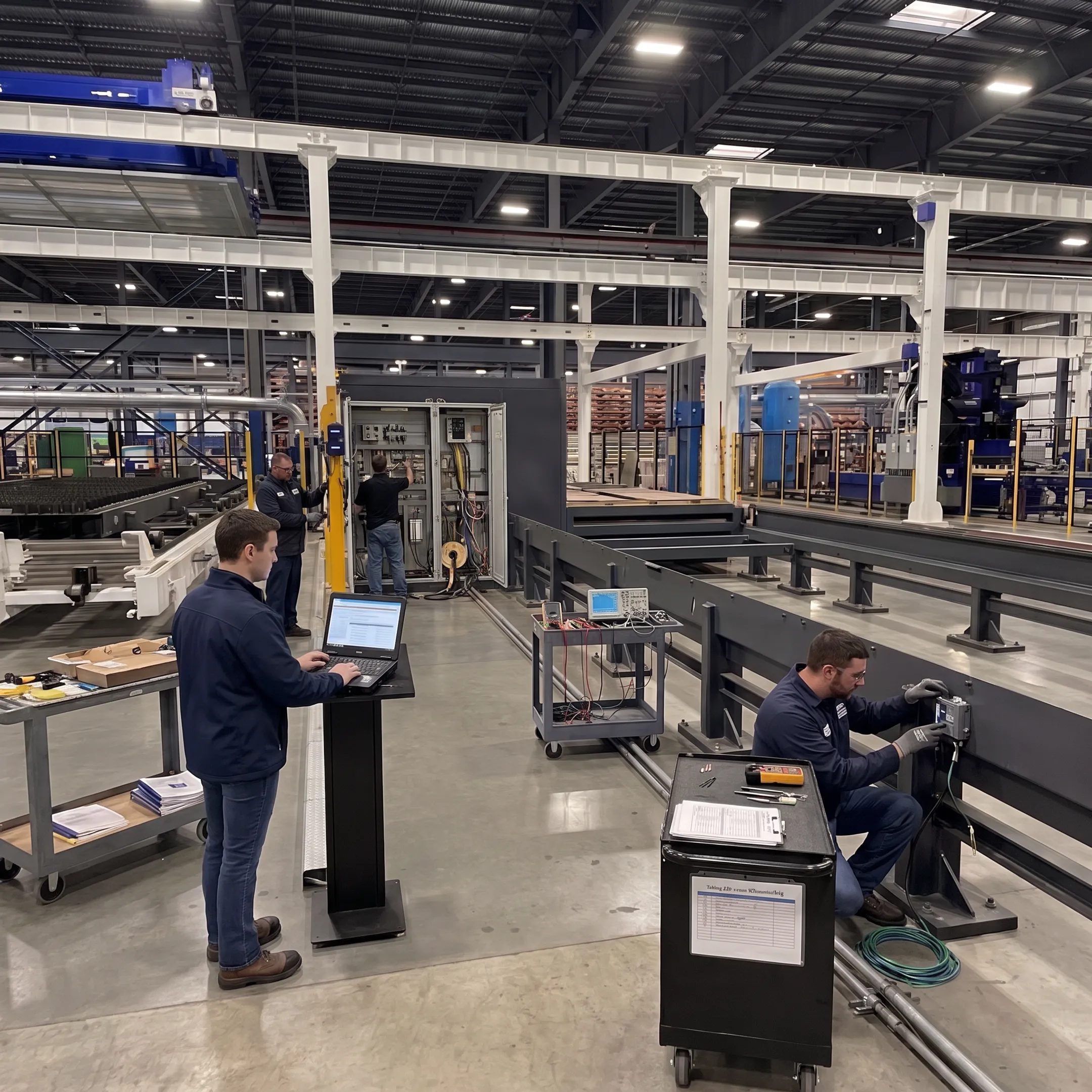 Modular Industrial Assembly Workstations