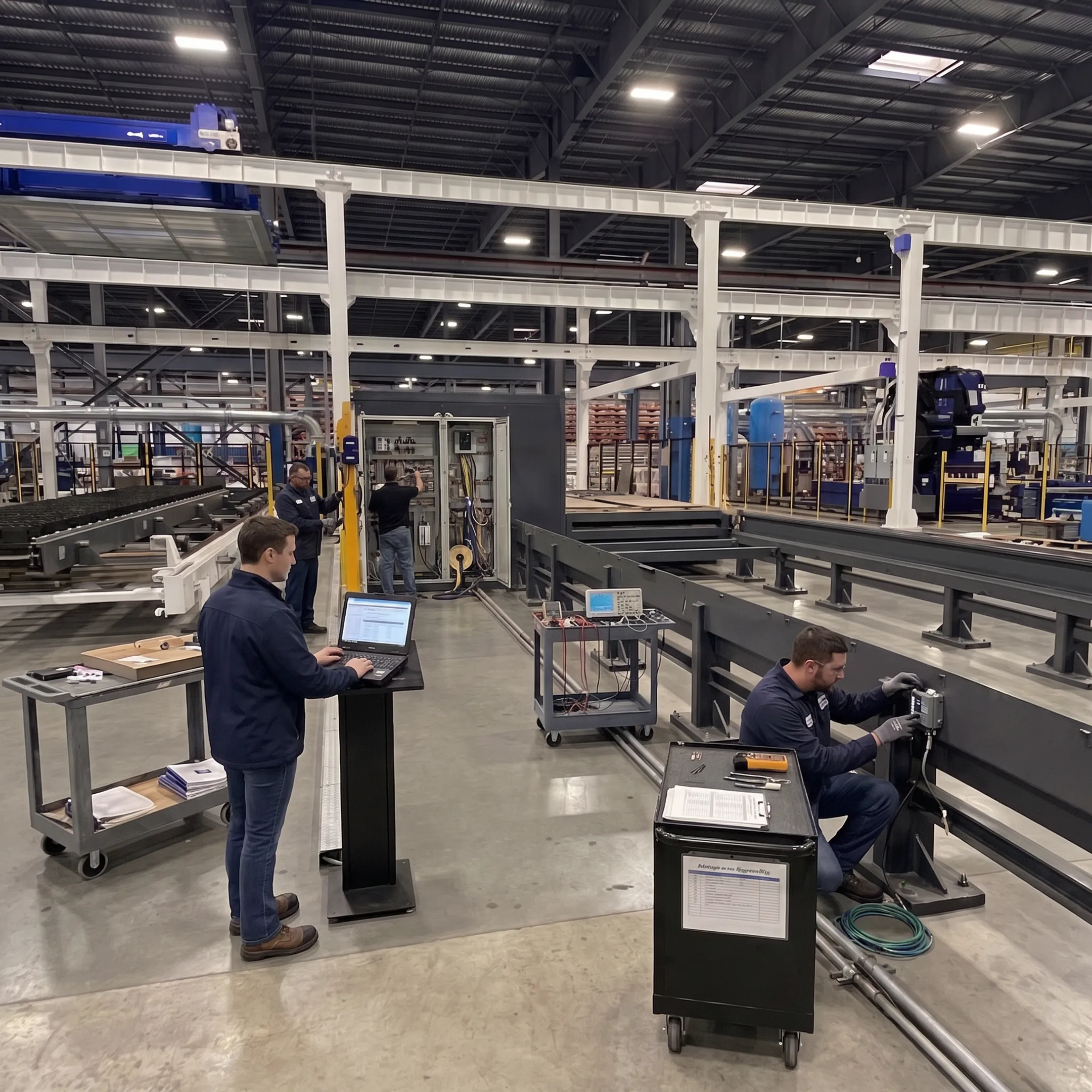 Industrial Conveyor System Integration