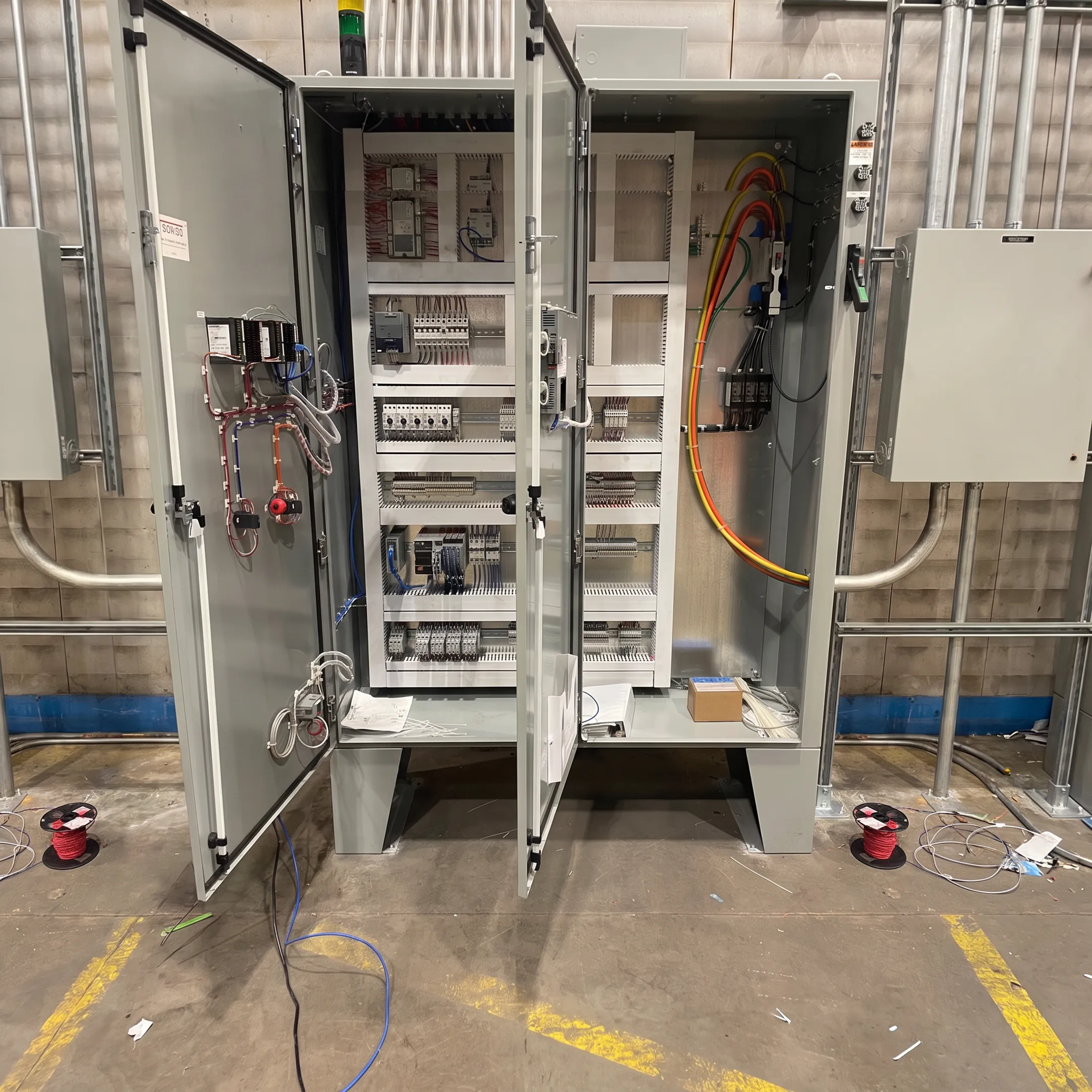 Electrical Control Panel Building and Assembly