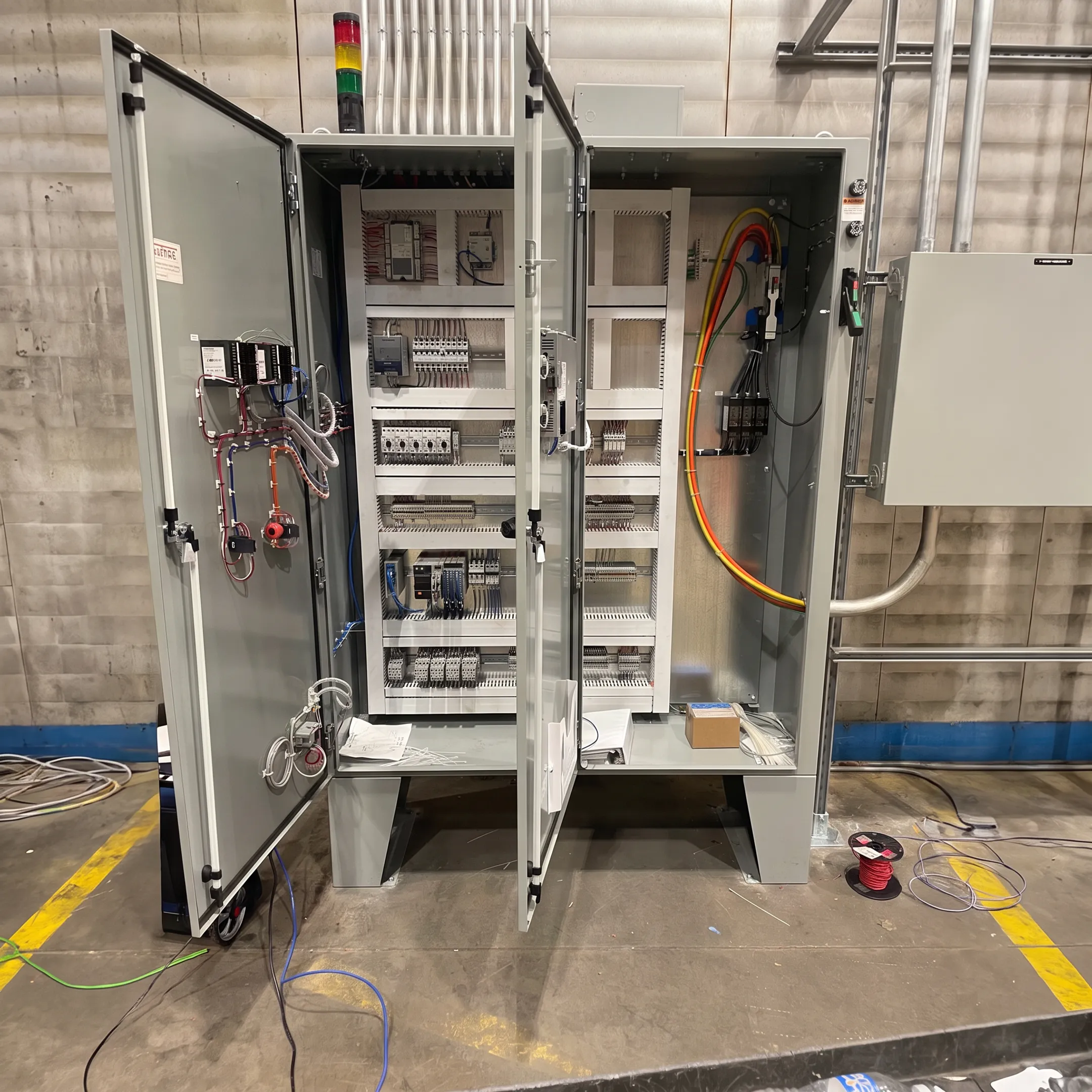 Industrial HMI Control Panel Design